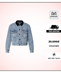 Áo khoác jean nữ Mapmoshop– Item thời trang không thể thiếu trong tủ đồ